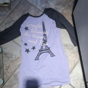 This is a soft purple sleep shirt by joe fresh